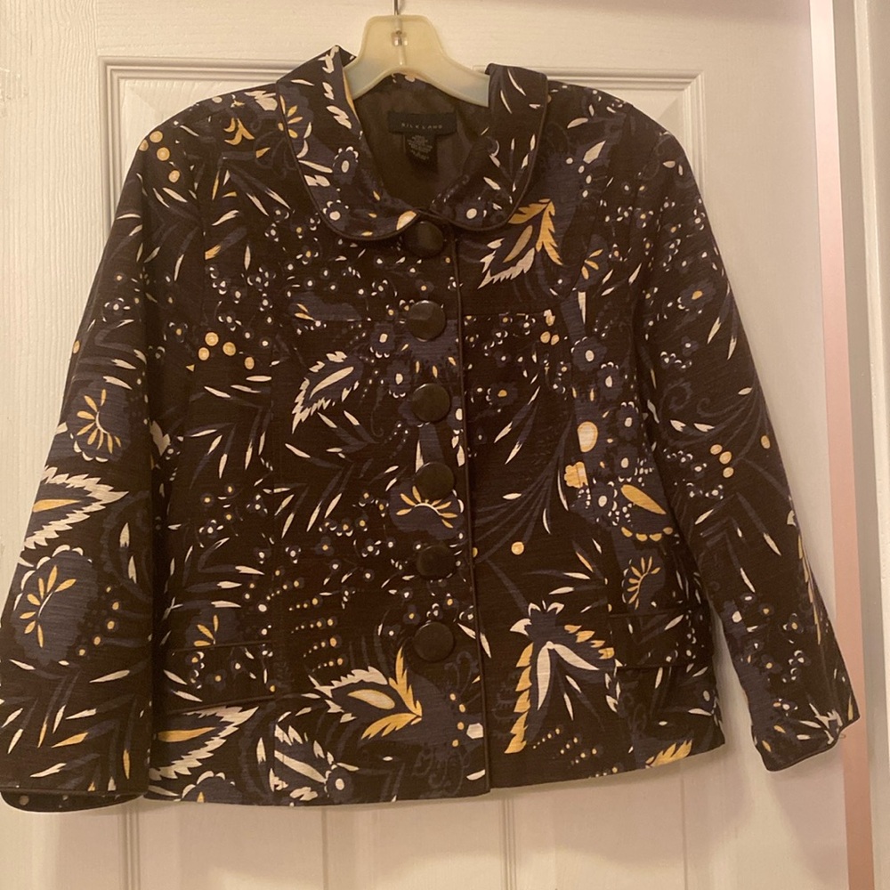 Silkland woman’s jacket, size L, 100 % silk